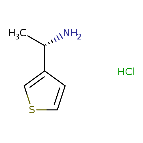 (1S)-1-(thiophen-3-yl)ethan-1-aminehydrochloride
