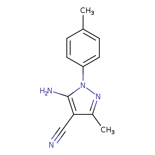 5-Amino-3-methyl-1-(4-methylphenyl)-1h-pyrazole-4-carbonitrile