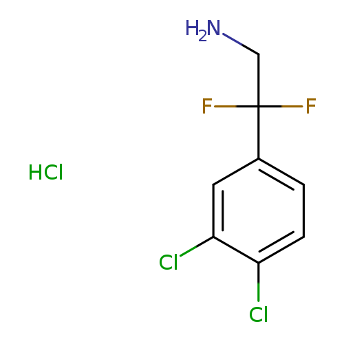 2-(3,4-Dichlorophenyl)-2,2-difluoroethan-1-amine hydrochloride