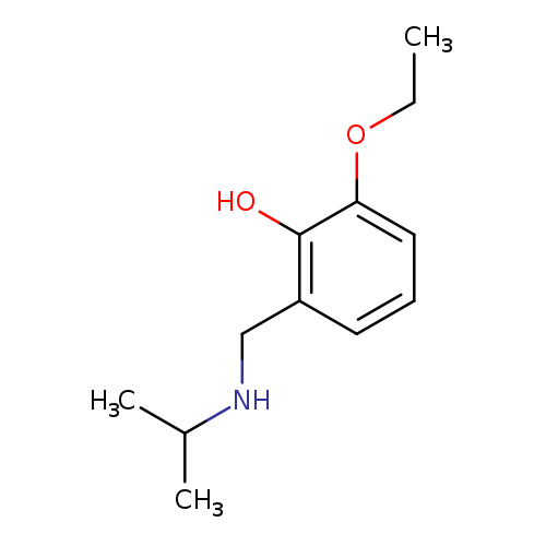 2-ethoxy-6-{[(propan-2-yl)amino]methyl}phenol