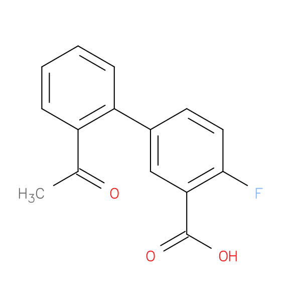 5-(2-Acetylphenyl)-2-fluorobenzoic acid