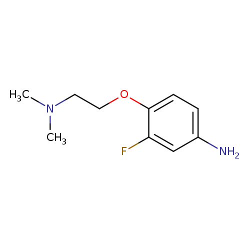 4-[2-(dimethylamino)ethoxy]-3-fluoroaniline