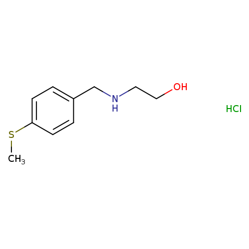 2-([4-(Methylthio)benzyl]amino)ethanol hydrochloride