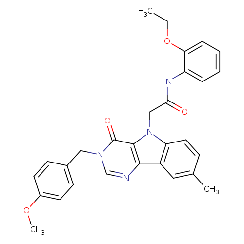 N-(2-ethoxyphenyl)-2-{3-[(4-methoxyphenyl)methyl]-8-methyl-4-oxo-3H,4H,5H-pyrimido[5,4-b]indol-5-yl}acetamide