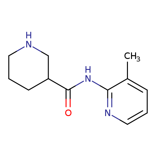 N-(3-methylpyridin-2-yl)piperidine-3-carboxamide