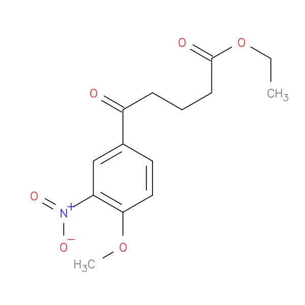 Ethyl 5-(4-methoxy-3-nitrophenyl)-5-oxovalerate