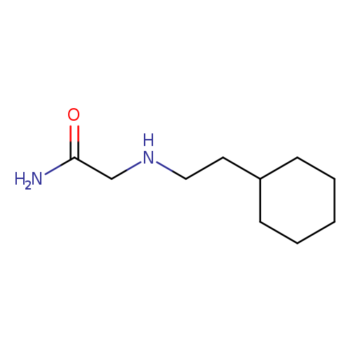 2-[(2-cyclohexylethyl)amino]acetamide