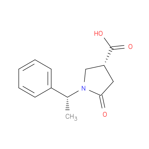 (R)-1-[1-(R)-Phenylethyl]-5-oxopyrrolidine-3-carboxylic acid