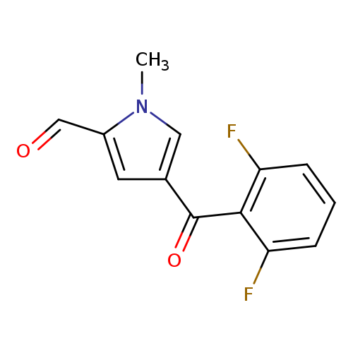 4-(2,6-difluorobenzoyl)-1-methyl-1H-pyrrole-2-carbaldehyde