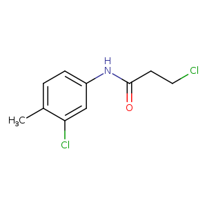 3-Chloro-n-(3-chloro-4-methylphenyl)propanamide