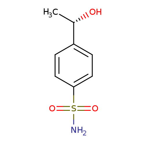 4-[(1S)-1-hydroxyethyl]benzene-1-sulfonamide