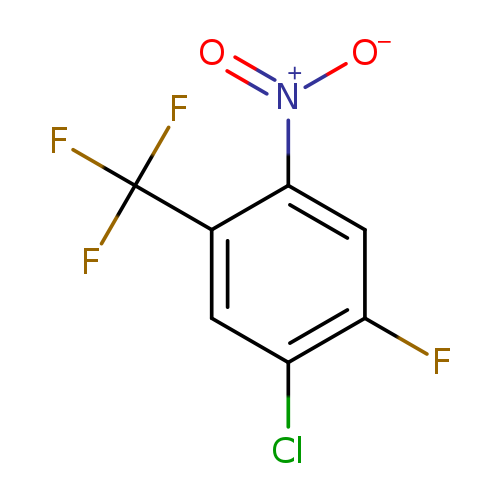 Benzene, 1-chloro-2-fluoro-4-nitro-5-(trifluoromethyl)-