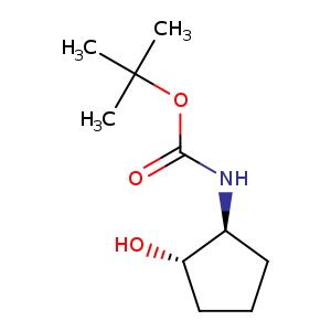 Carbamic acid, N-[(1S,2S)-2-hydroxycyclopentyl]-, 1,1-dimethylethyl ester