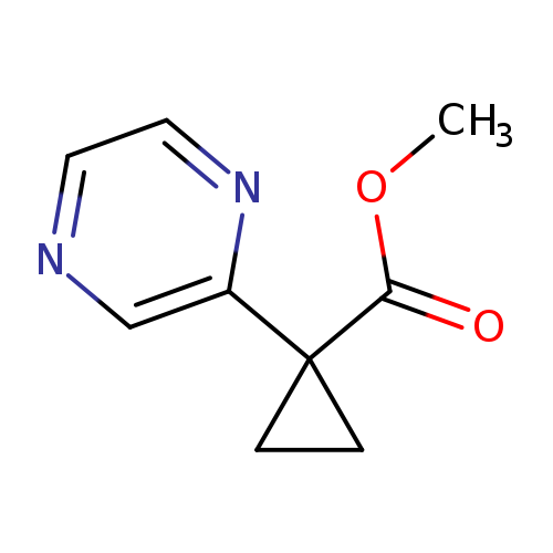 Methyl 1-(pyrazin-2-yl)cyclopropane-1-carboxylate
