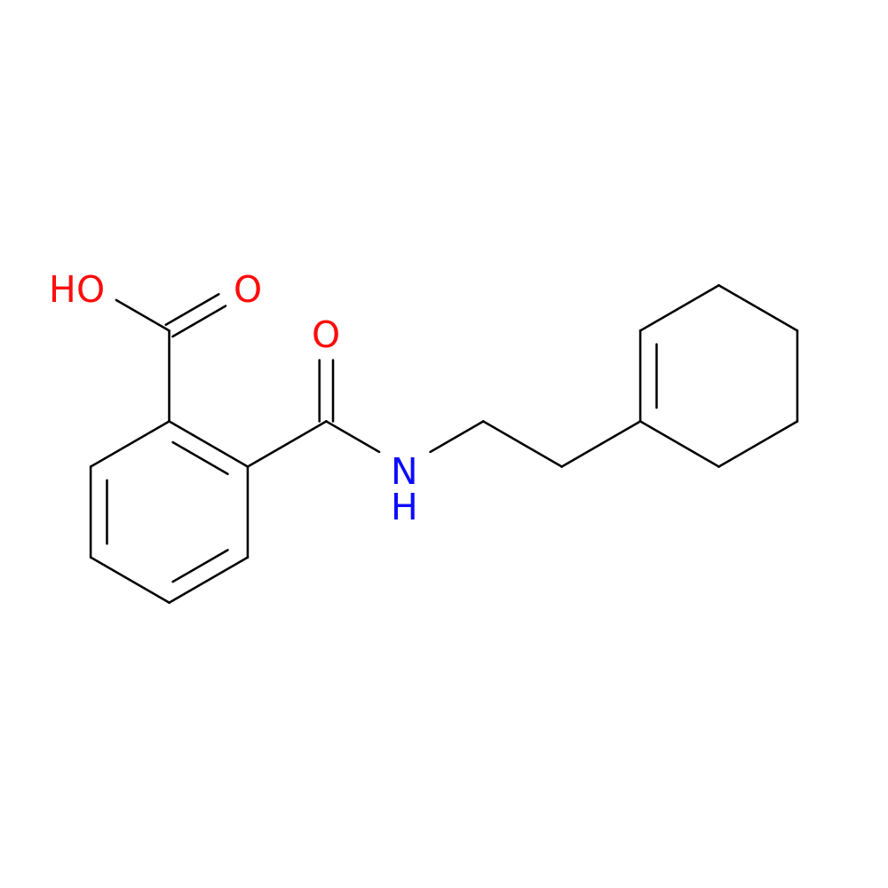 2-((2-(Cyclohex-1-en-1-yl)ethyl)carbamoyl)benzoic acid