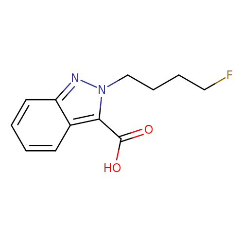 4-fluoro MDMB-BUTINACA 3-carboxy-2'-indazole metabolite