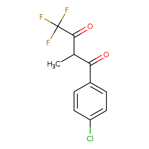 1-(4-chlorophenyl)-4,4,4-trifluoro-2-methylbutane-1,3-dione