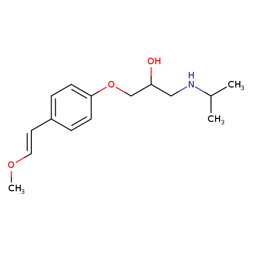 1-[4-(2-Methoxyethenyl)phenoxy]-3-[(1-Methylethyl)aMino]-2-propanol