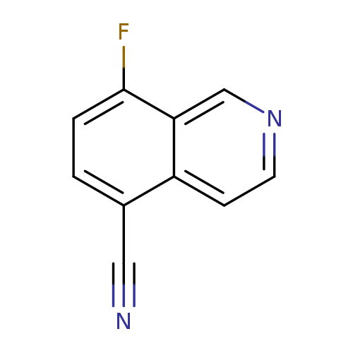8-fluoroisoquinoline-5-carbonitrile