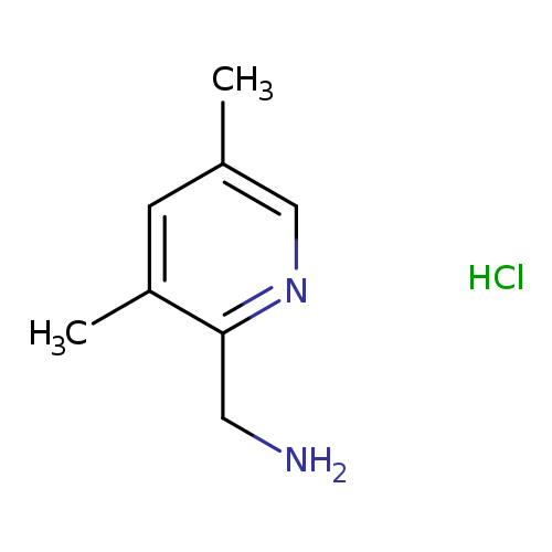 2-Pyridinemethanamine, 3,5-dimethyl-, hydrochloride (1:1)