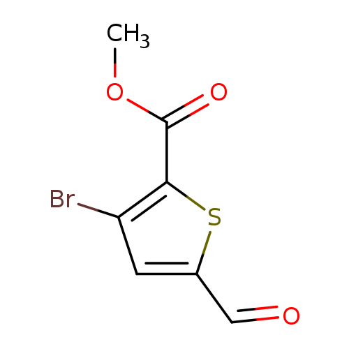 methyl 3-bromo-5-formylthiophene-2-carboxylate