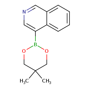 4-(5,5-dimethyl-1,3,2-dioxaborinan-2-yl)isoquinoline