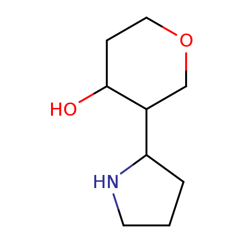3-(pyrrolidin-2-yl)oxan-4-ol
