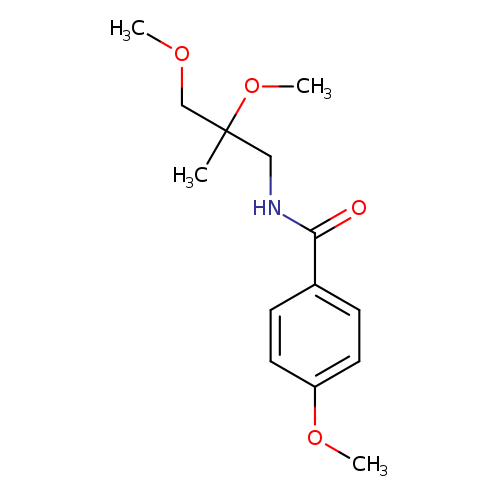 N-(2,3-dimethoxy-2-methylpropyl)-4-methoxybenzamide
