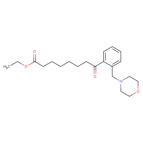 Ethyl 8-[2-(morpholinomethyl)phenyl]-8-oxooctanoate