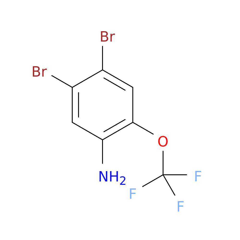 4,5-Dibromo-2-(trifluoromethoxy)aniline