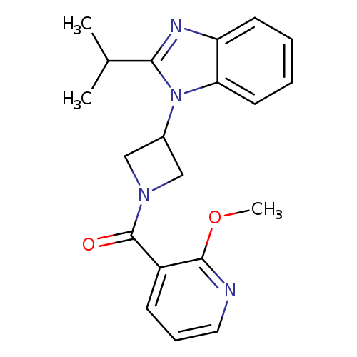 1-[1-(2-methoxypyridine-3-carbonyl)azetidin-3-yl]-2-(propan-2-yl)-1H-1,3-benzodiazole