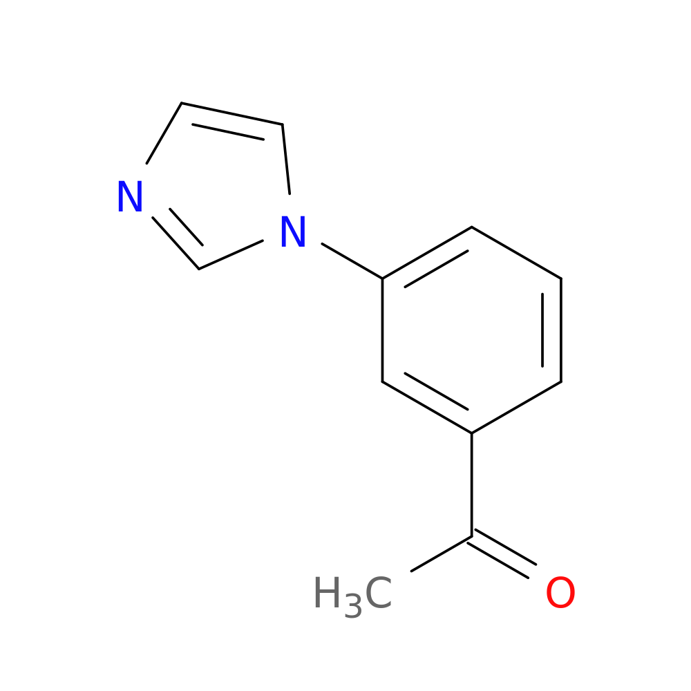 1-[3-(1H-Imidazol-1-yl)phenyl]ethan-1-one