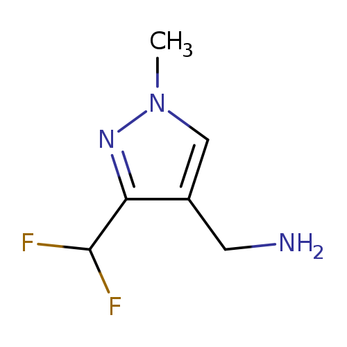 [3-(difluoromethyl)-1-methyl-1H-pyrazol-4-yl]methanamine