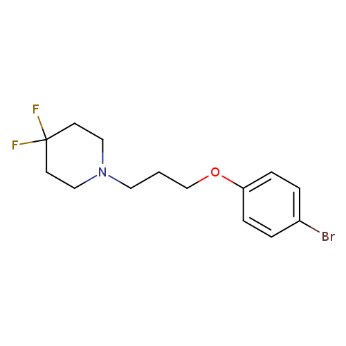 1-[3-(4-Bromophenoxy)propyl]-4,4-difluoropiperidine