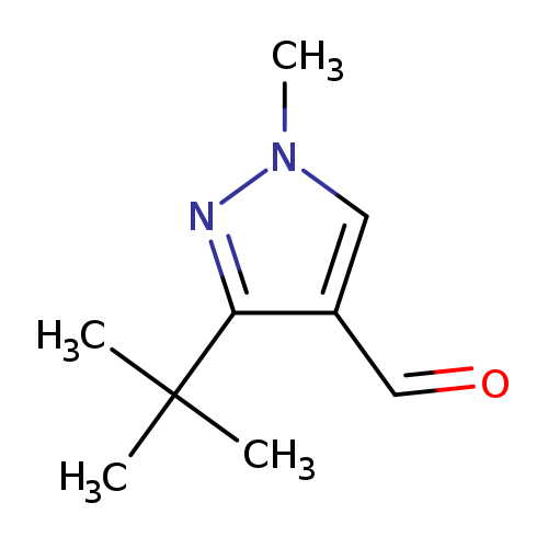 3-tert-butyl-1-methyl-1H-pyrazole-4-carbaldehyde