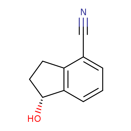 (1R)-1-Hydroxy-2,3-dihydro-1h-indene-4-carbonitrile