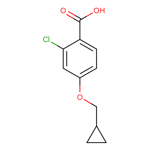 Benzoic acid, 2-chloro-4-(cyclopropylmethoxy)-