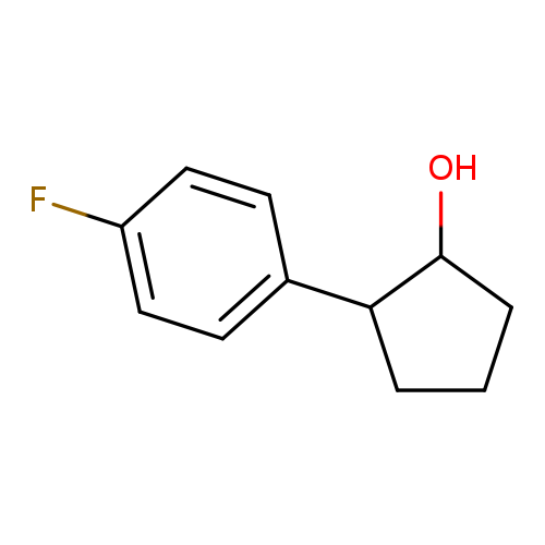 2-(4-fluorophenyl)cyclopentan-1-ol