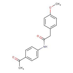 N-(4-Acetylphenyl)-2-(4-methoxyphenyl)acetamide