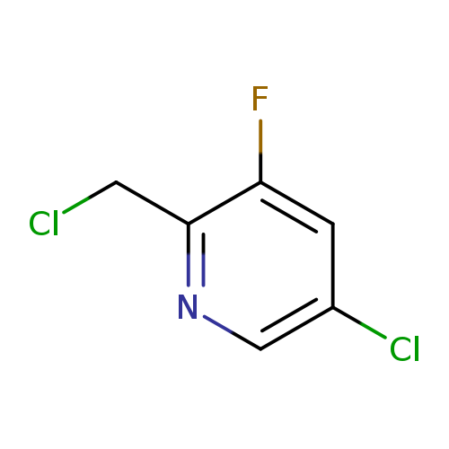 5-CHLORO-2-(CHLOROMETHYL)-3-FLUOROPYRIDINE