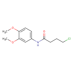 4-chloro-N-(3,4-dimethoxyphenyl)butanamide