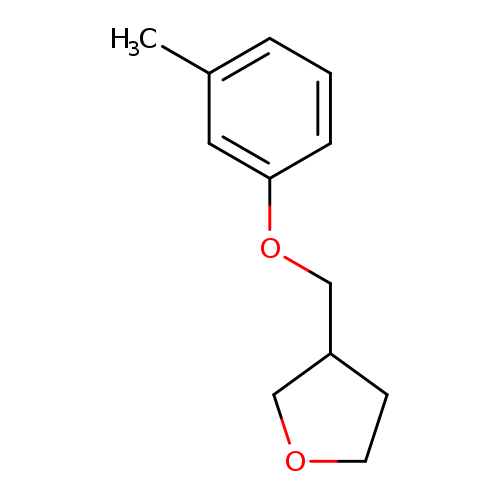 3-[(3-methylphenoxy)methyl]oxolane