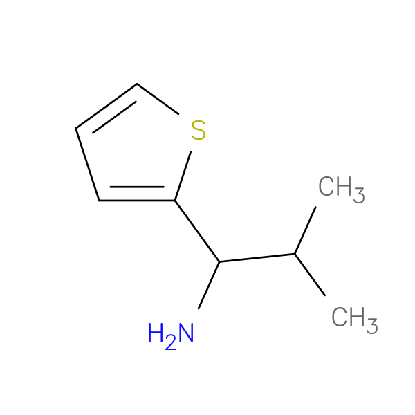 2-Methyl-1-thiophen-2-yl-propylamine