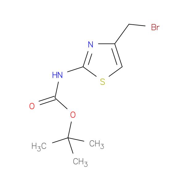 tert-Butyl 4-(bromomethyl)-1,3-thiazol-2-ylcarbamate