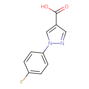 1-(4-FLUORO-PHENYL)-1H-PYRAZOLE-4-CARBOXYLIC ACID