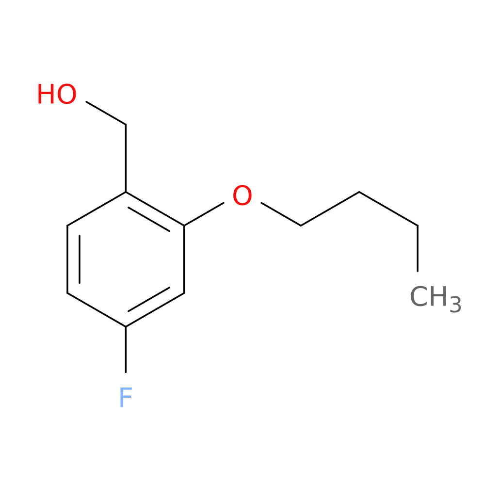 2-n-Butoxy-4-fluorobenzyl alcohol