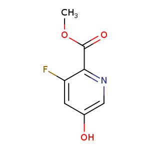2-Pyridinecarboxylic acid, 3-fluoro-5-hydroxy-, methyl ester