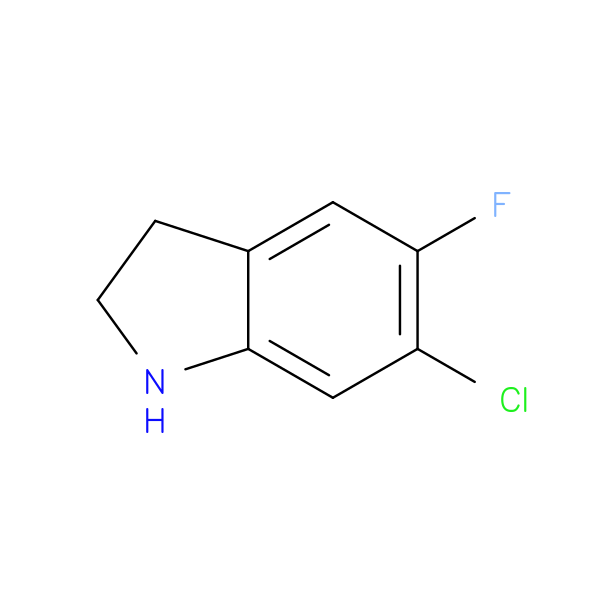 6-chloro-5-fluoro-2,3-dihydro-1H-indole