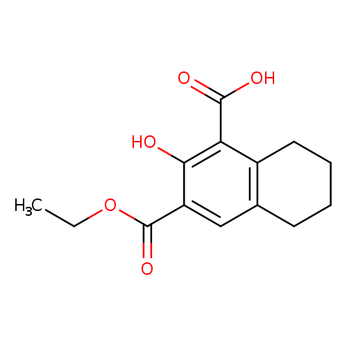 3-(Ethoxycarbonyl)-2-hydroxy-5,6,7,8-tetrahydronaphthalene-1-carboxylic acid