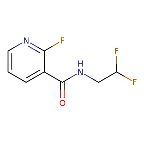 N-(2,2-difluoroethyl)-2-fluoropyridine-3-carboxamide